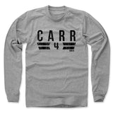 Mens Long Sleeve Heather Gray