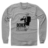 Mens Long Sleeve Heather Gray