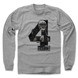 Mens Long Sleeve Heather Gray