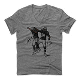 Mens Men's V-Neck Heather Gray