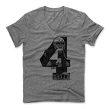 Mens Men's V-Neck Heather Gray