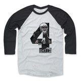 Mens Baseball T-Shirt Black / Ash