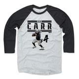 Mens Baseball T-Shirt Black / Ash