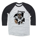 Mens Baseball T-Shirt Black / Ash