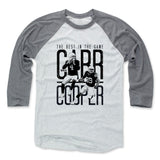 Mens Baseball T-Shirt Heather Gray / Ash