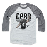 Mens Baseball T-Shirt Heather Gray / Ash