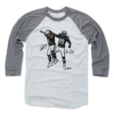 Mens Baseball T-Shirt Heather Gray / Ash